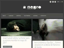 Tablet Screenshot of anegro.net